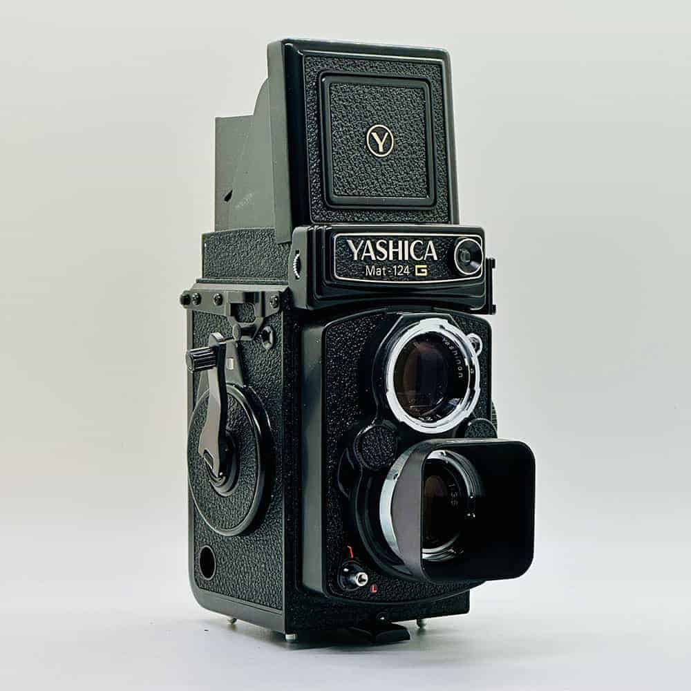 Copriobiettivo Posteriore Per Rolleiflex T, Minolta Autocord, Yashica 124, In Plastica Antiurto E Antipolvere